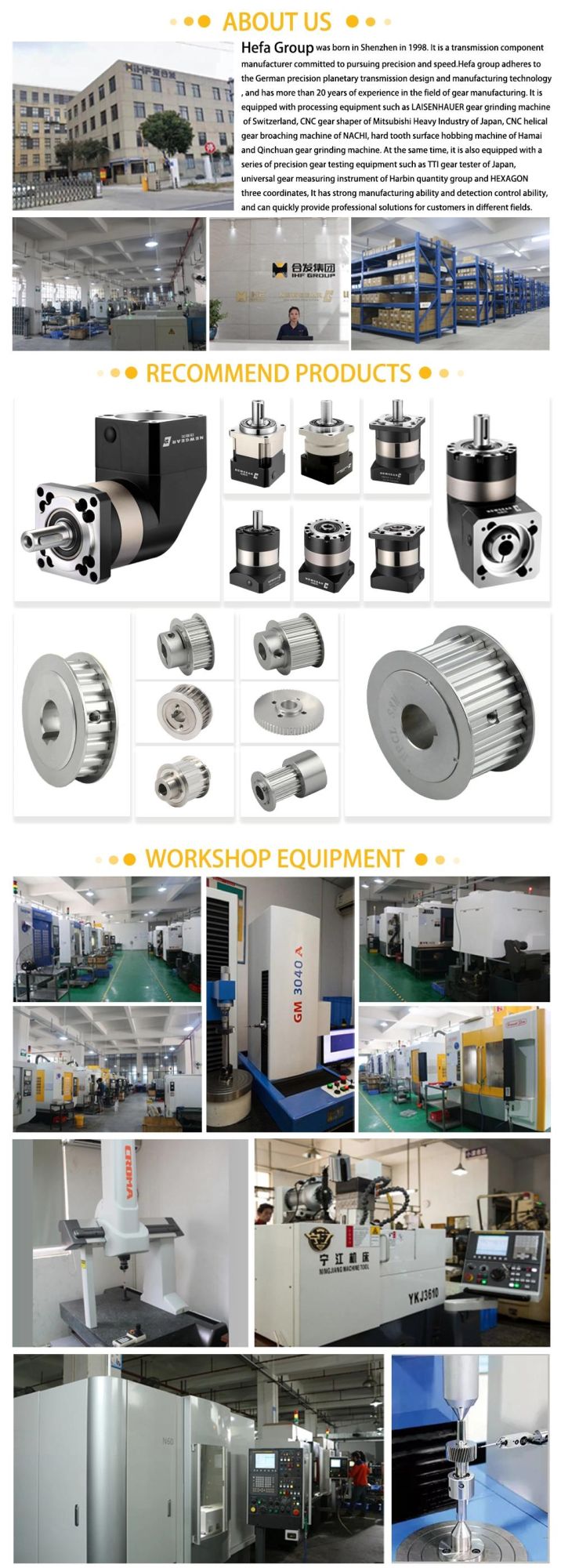 2022 Year High Precision Worm Gears with Nice Price