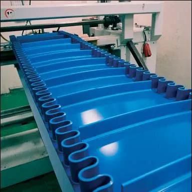 Blue PVC Cleat, Sidewalls for PVC Conveyor Belt