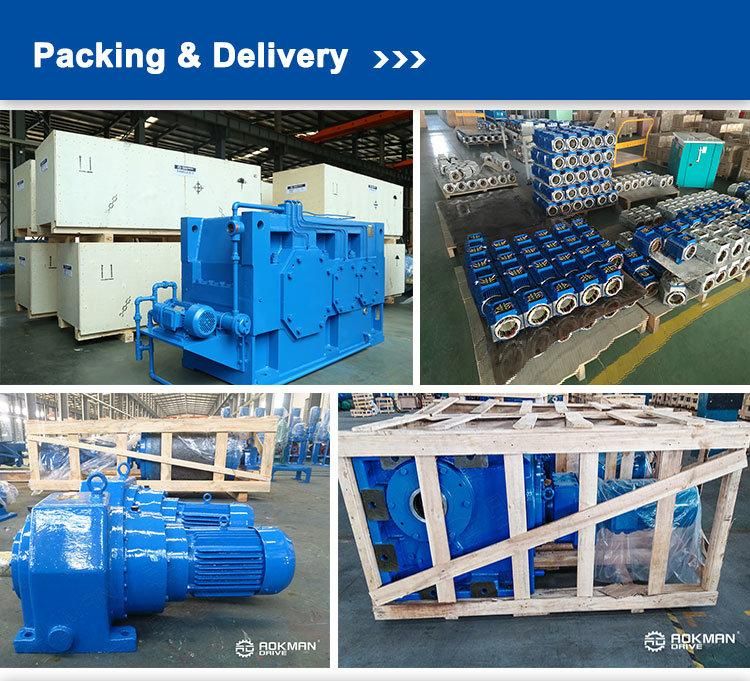 China Supplier Gear Reducer with Three Phases Motor