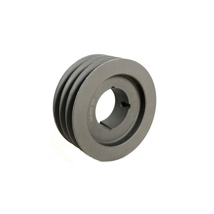 Customized SPA Spb Cast Iron Taper Bore 4 Grooves V Belt Pulley with Taper Bushing