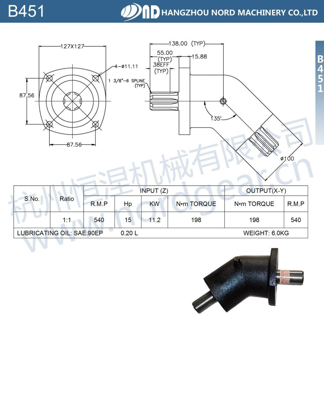 Versatile Right Angle Planetary Gearbox Reducer with Lower Weight and Appealing Cost Effectiveness with ISO9001