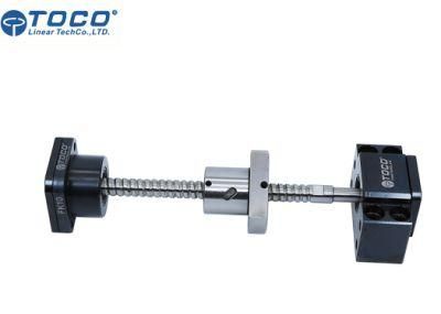 Linear Motion Bearing Assembly Ballscrew 16mm Diameter Lead Screw with Double Nut Single Nut Promotion Price