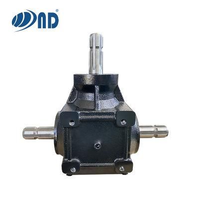 High Quality Grass Cutter Boxes Rotary Tiller Gearbox Right Angle Spiral Speed Increasing Reducer Bevel Gear