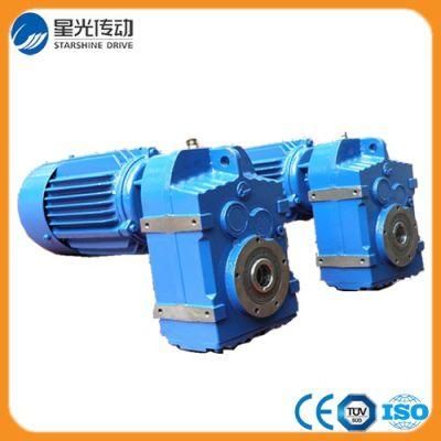 F Series Parallel Shaft Helical Gearbox with Different Ratio