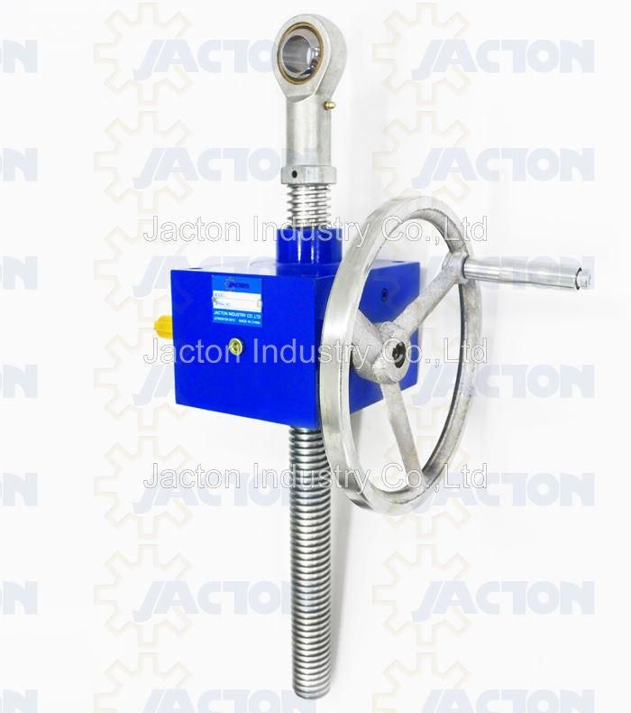 Acme Screw Jack Actuator for Lifting, Worm Gear Screws Jacks Provide Long Duty Life, Compact Screw Lift, Lifting Actuator Jack, Screw Operated Mechanical Lift