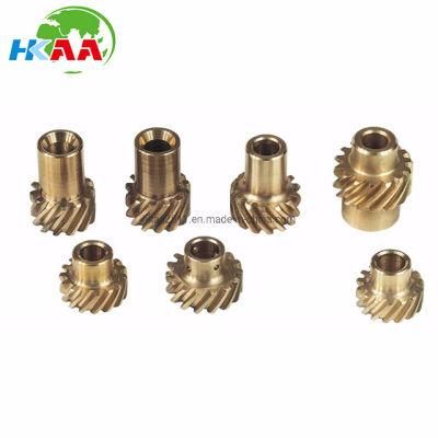 Customized Precision High Strength Distributor Gears Machined From Aluminum Bronze