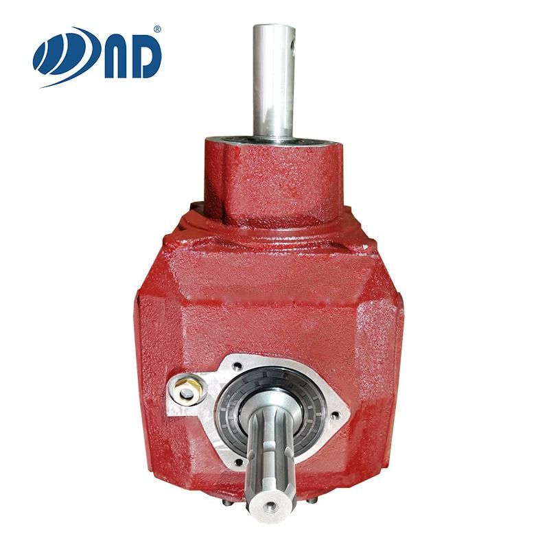 Agricultural L Series Right Angle Transmission Pto Spiral Bevel Steering Small Reducer Gearbox for Farm Machine