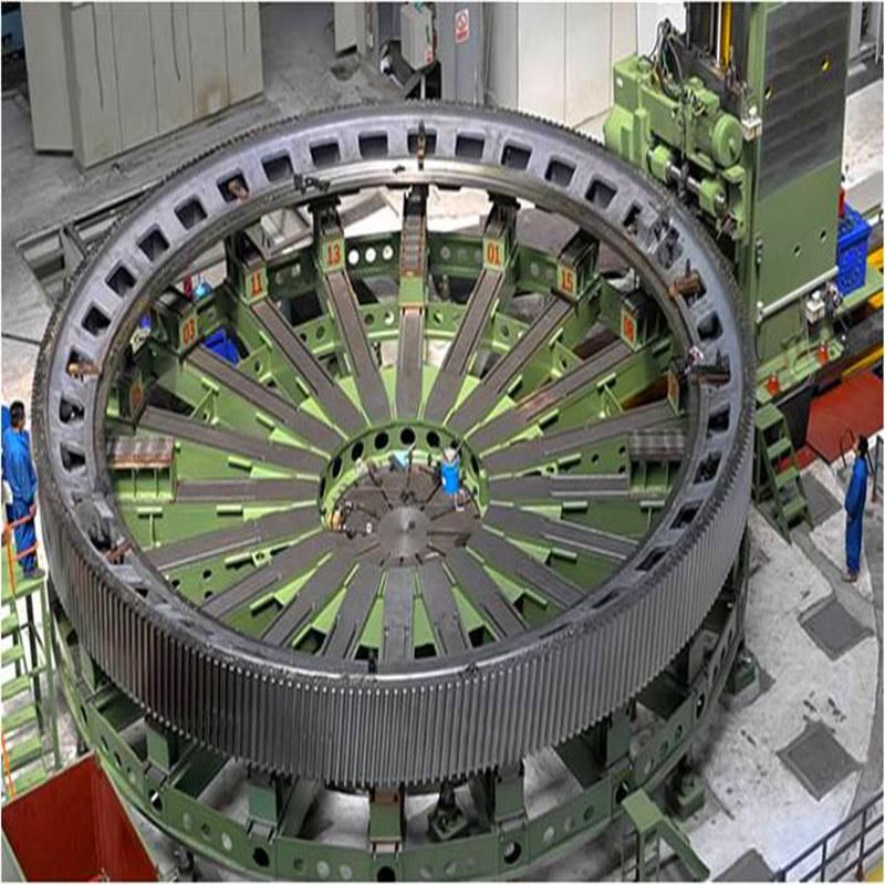 Large Diameter Girth Gear for Rotary Kilns and Grinding Mills