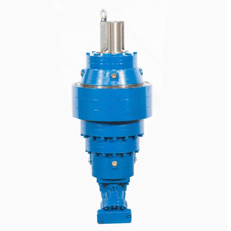 Flange Input Right Angle High Output Torque Planetary Gearbox with Solid Input Shaft