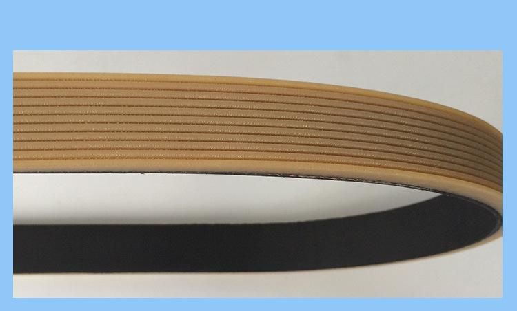 Hight Wear-Resisting Transparent Transmission Rubber Coated Industrial Flat Belt