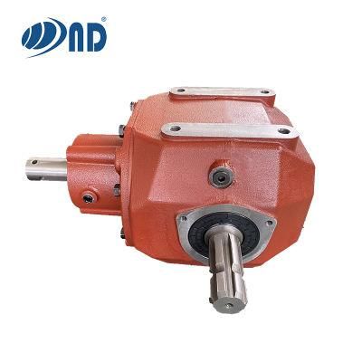 High Housepower Agricultural Gearbox for Agriculture Rotary Cultivator Tiller Gear Box Pto