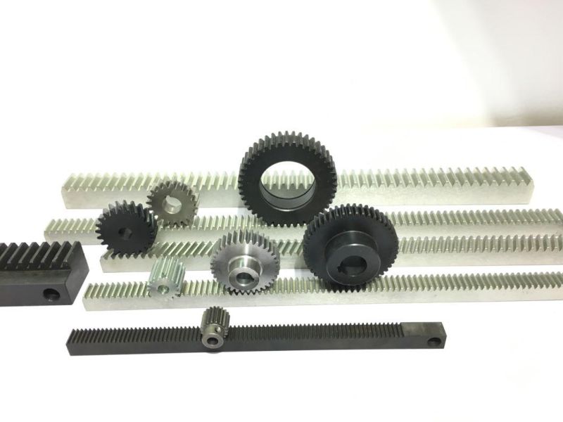 M1 M1.5 17X17X2000mm CNC Machine Spur Steel Gear Rack and Pinion