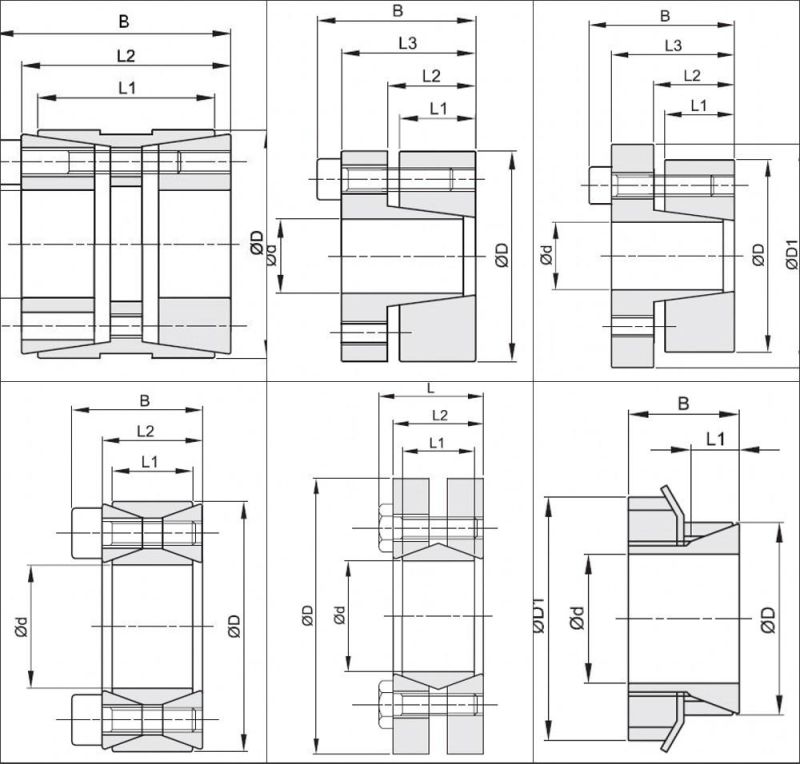 Friction Lock Bushings