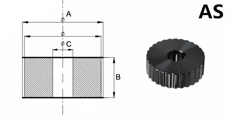 Car 20t Aluminium Timing Drive Pulley