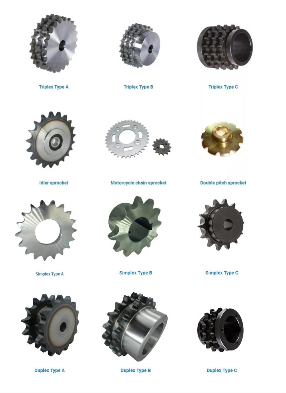 Stainless Steel Idler Taper Transmission Drive Gear Wheel Roller Chain and Sprockets