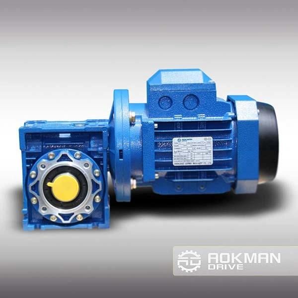 Aokman 1: 10 Ratio Nmrv Angle Small Worm Gearboxes