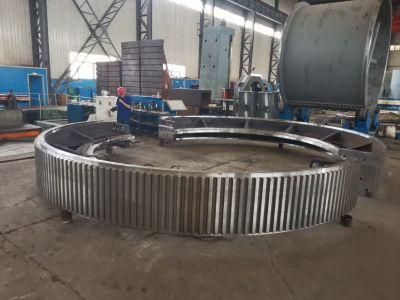 Custom Large Lize Forging 45 Steel Spur Girth Gear