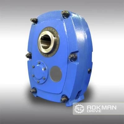 Shaft Mounted Gearbox Keyed Hollow Shaft Output Gear Reducer