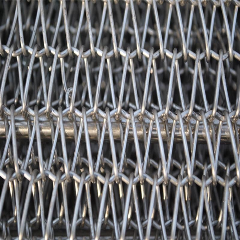 304 Stainless Steel Wire Mesh Herringbone Conveyor Belts for Oven