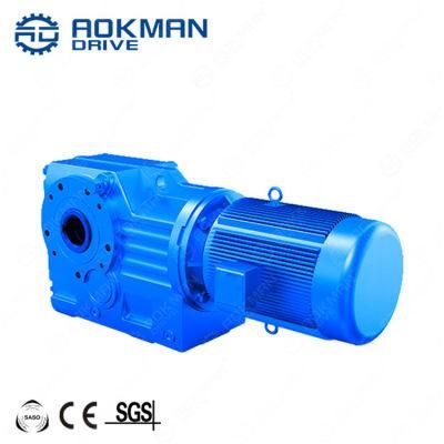 China Manufacturer K Series Helical Bevel Gearbox