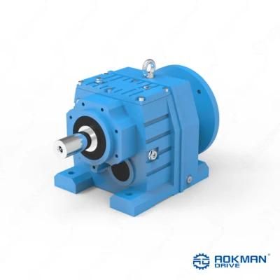 High Quality Speed Reducer R Series Electric Motor Speed Reduction Gear Box