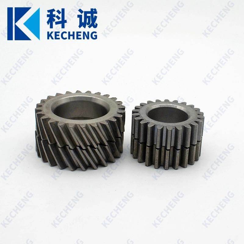 OEM High Precision Sintered Bronze Transmission Spur Gear Machining Brass Worm Spur Bevel Gear for Box