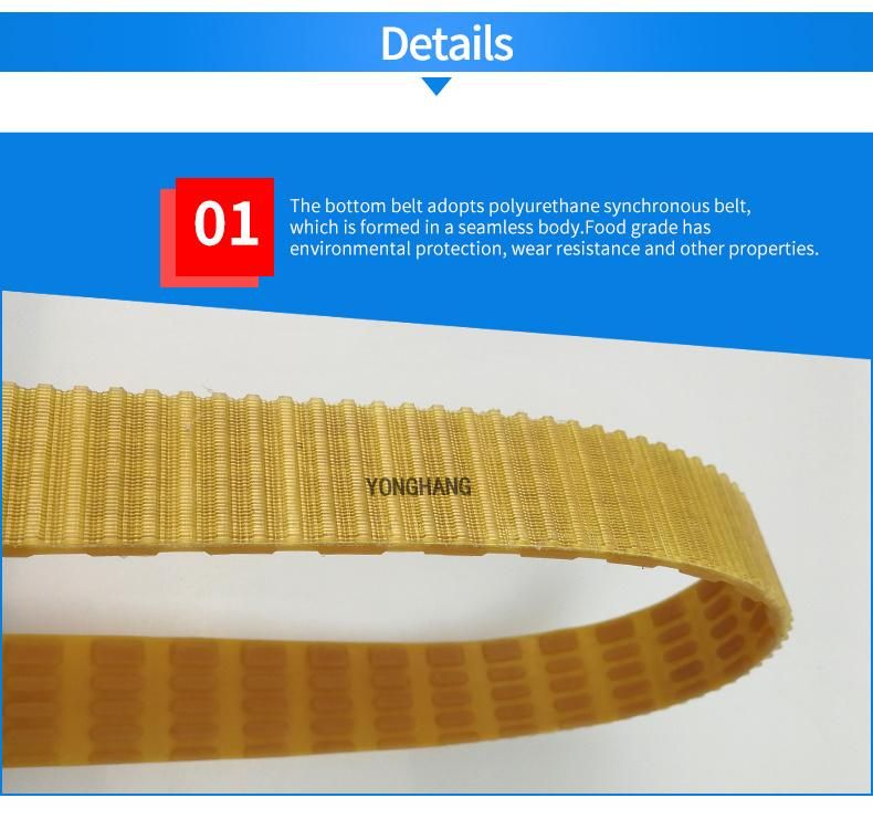 T5/T9/T10 High Quality Polyurethane Material Sausage Machine Parts Timing Belts