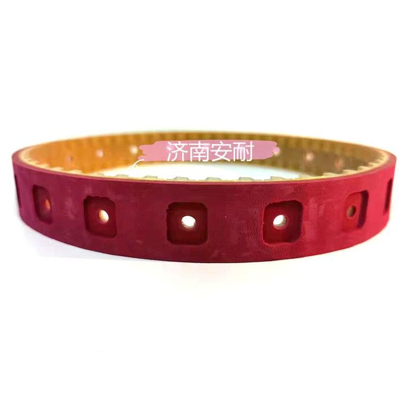 Annilte Red Rubber Coating Rubber Timing Belts T10 for Packing Machinery