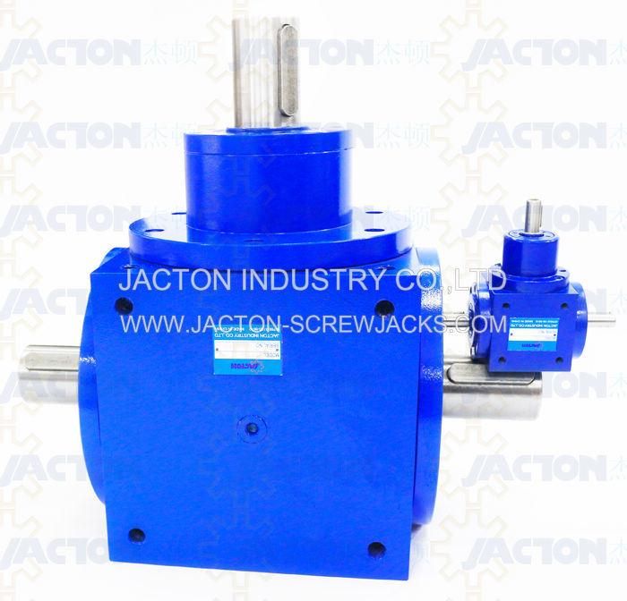 High Precision Jtp280 Spiral Bevel Precision Gearbox 60mm Drive Shaft