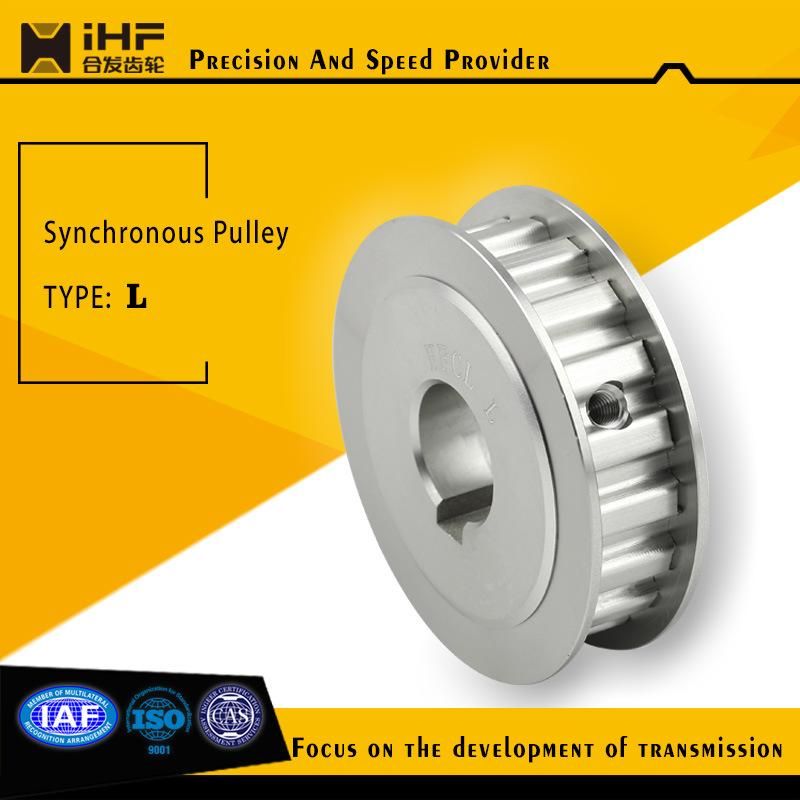 Normal Torque Series Mxl XL L H Al6061 / S45c Material Pulley with CE