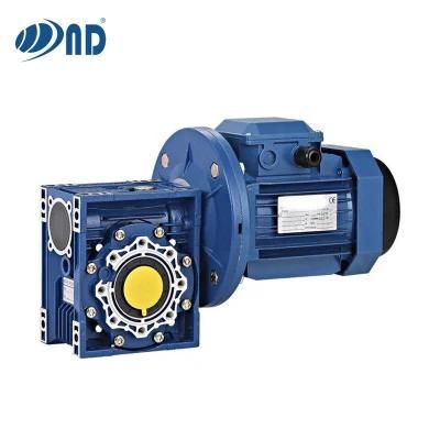 Factory Sales Aluminum Alloy Worm Reducer Worm Gearbox for Motors