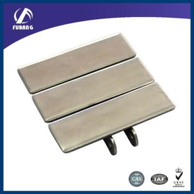 Professional K125 K325 K400 K750 Stainless Steel Welded Flat Top Chain Table Top Conveyor Chain