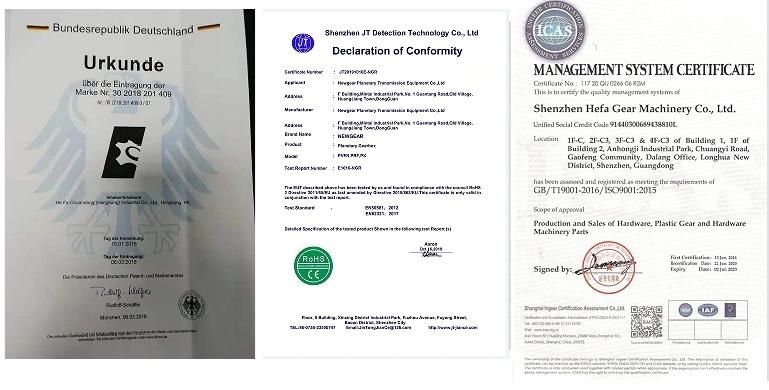 Maintenance-Free High Rigidity High Torque Planetary Gear Reducer