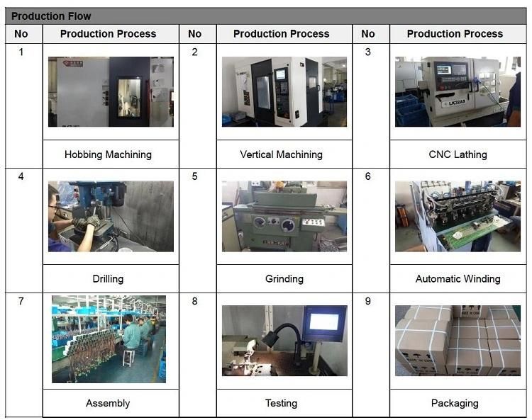 Worm Reducer Worm Gearbox for Motors