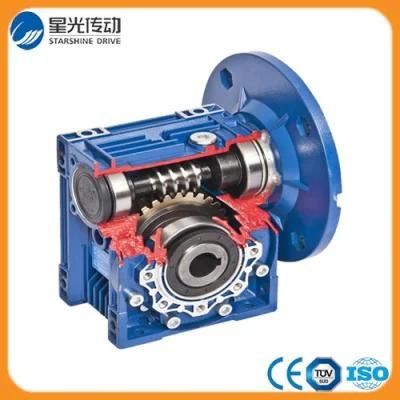 Worm Wheel Gearbox Reducer with Input Flange