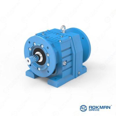 Low Noise Inline Shaft R Series Helical Gear Motor