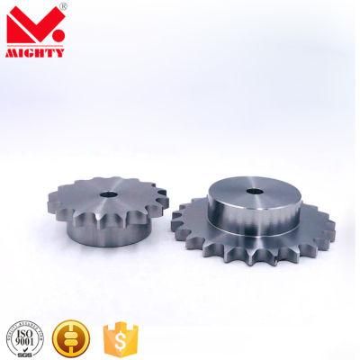 Mighty High Quality DIN Standard Steel 10b 12b 16b 20b 24b Roller Chain Sprockets Using in Transmission Industry