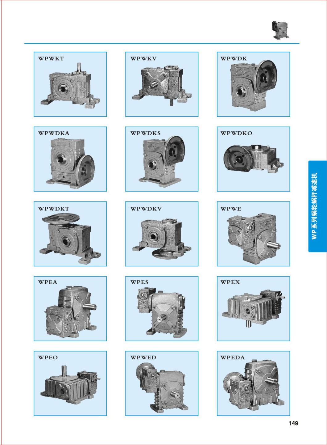 Wp Series Worm Universal Speed Reducer