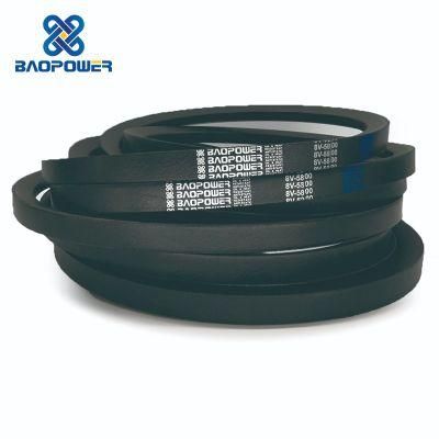 Wrapped Rubber Wedge Industrial Professional V-Belt 8V