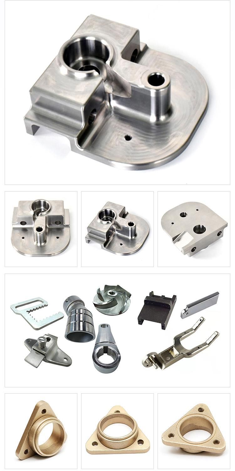 ISO Certificate 5 Axis Complex Geometry CNC Milling Machining Parts for Industrial Block