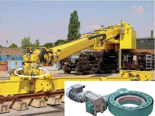 Lyhy Heavy-Load Slewing Drive for Small Wind Power Stations 21′′