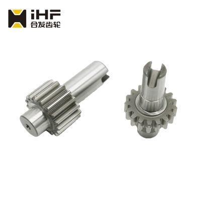 Precision Mechanical Hard Tooth Spline Gear Shaft Auto Parts Motor Transmission Gear Shaft for Medical Equipment