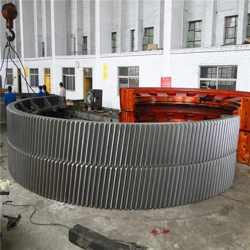 Rotary Dryer Forging Tyre Wheel Girth Gear