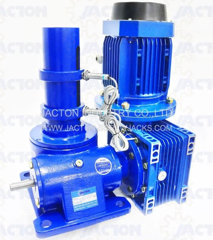 Motorized or Reducer Screwed Jack Is Designed So That Motor and Shaft Connectioncan Be Made in Both Directions