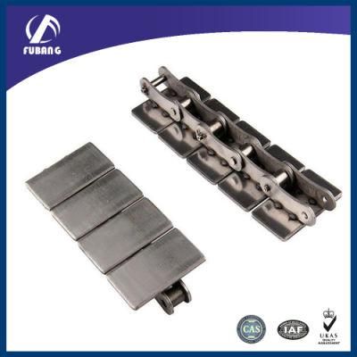 Industrial Stainless Steel 304 Straight Hinge Chains Flat Top Conveyor Chain