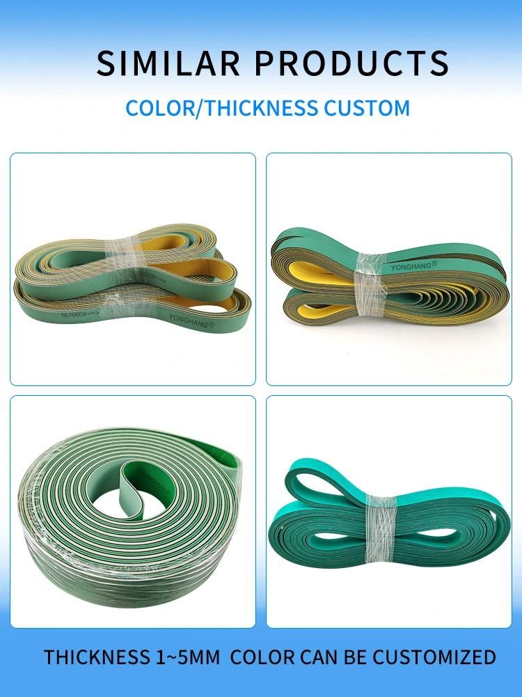 Green Polyamide Belt for Folder Gluer Production