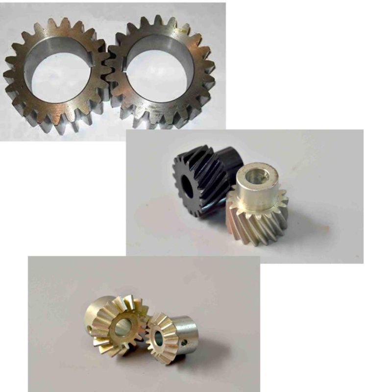 Spur Gear and Carbon Steel Bevel Gear M24