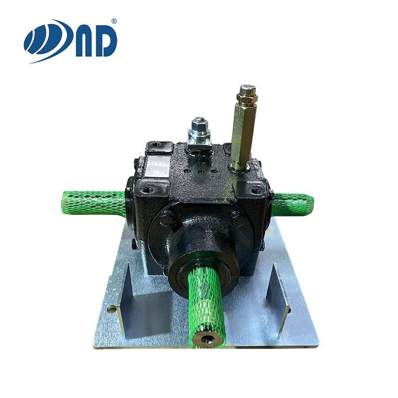 China Factory Gearboxes Rotary Tiller Fertilizer Spreader Worm Gearbox Gearboxes ND