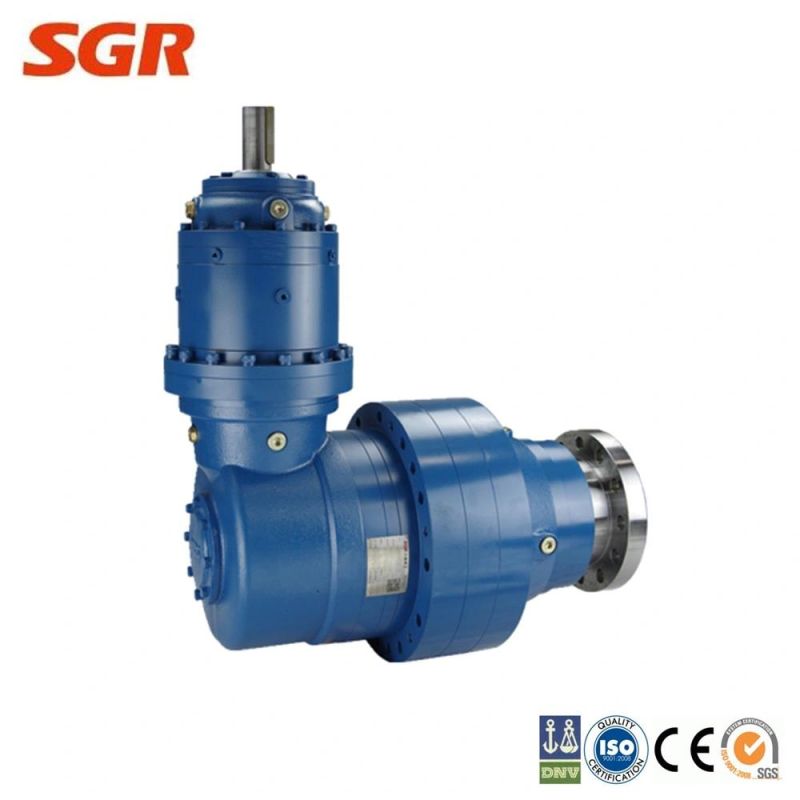 Flange Input in Line High Output Torque Planetary Gearbox Tranmsission