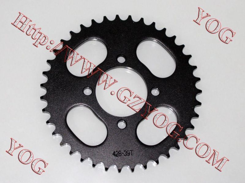 Yog Motorcycle Parts Motorcycle Rear Sprocket YAMAHA Crypton T110